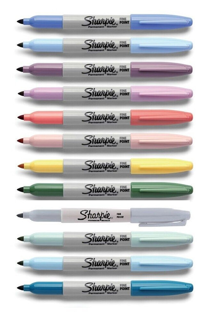 Sharpie Fine Point Mystic Gems Colours Available in 6 Packs