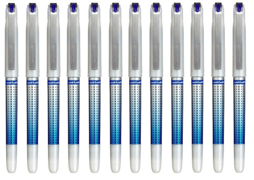 Uni-Ball Eye Needle Point Pen Blue 12 Pack