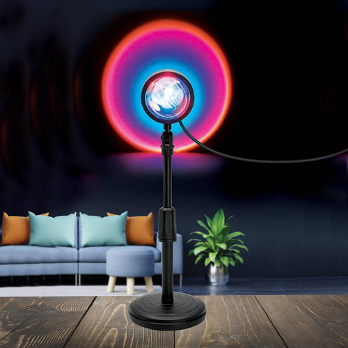 Sunset Projection Mood Lamp with 16 Colours and 4 Light Modes and Remote