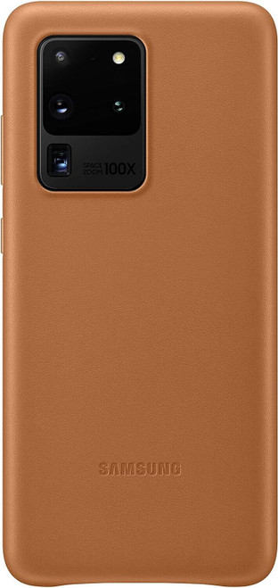 Samsung Leather Case for Galaxy S20 Ultra Brown