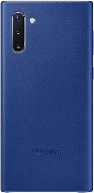 Samsung Original Galaxy Note10 Leather Cover Case - Blue