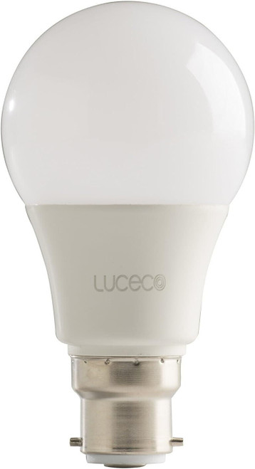 Luceco A60 Classic Frosted 10W LED Dimmable B22