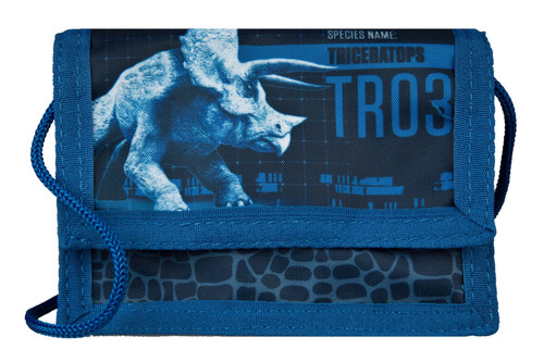 Jurassic World Canvas Pouch Wallet with Zipped Compartment