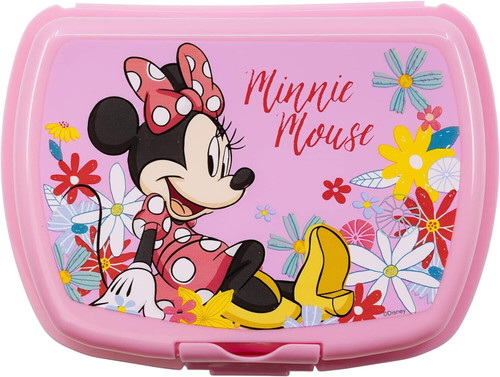 Minnie Mouse Small Sandwich Lunch Box Pink