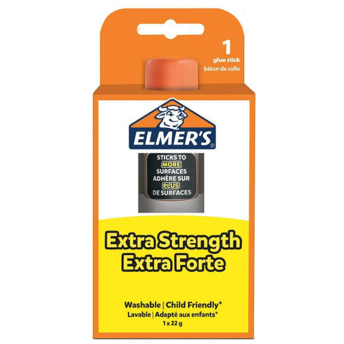 Elmer's Extra Strength Glue Stick 22 g Washable and Child Friendly