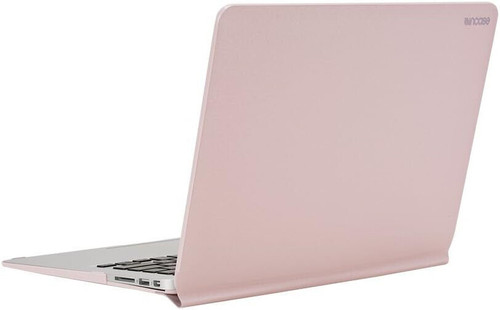 Incase Faux-Leather Protective Snap Jacket for 13-Inch MacBook Air - Rose Quartz