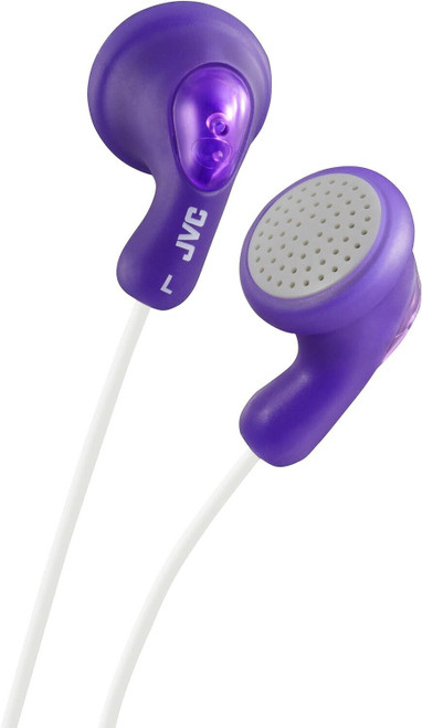 JVC Earbud In Ear Headphones Grape Violet JVC HA-F14-VN