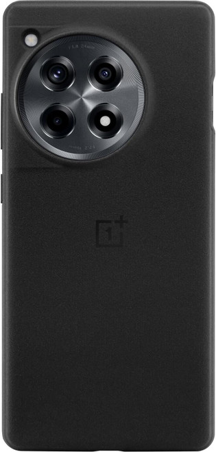 OnePlus 12R Sandstone Bumper Case Black