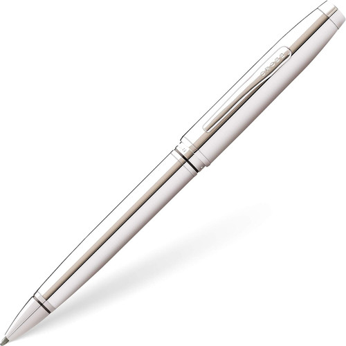 Cross Coventry Polished Chrome Ballpoint Pen with Chrome Trim