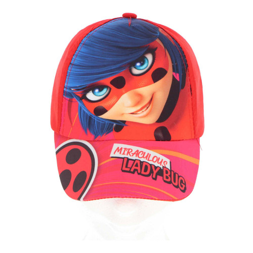 Miraculous Ladybug One Size Baseball Cap Pink / Red