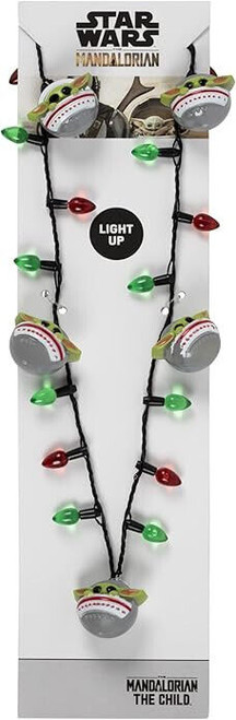 Star Wars Mandalorian Baby Yoda (Grogu) Light Up String Necklace
