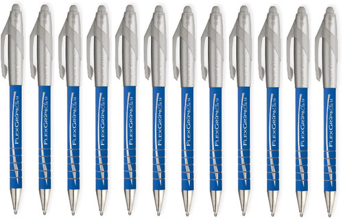 Paper Mate Flexgrip Elite 1.4mm Large Point Retractable Ball Pen 12 Pack
