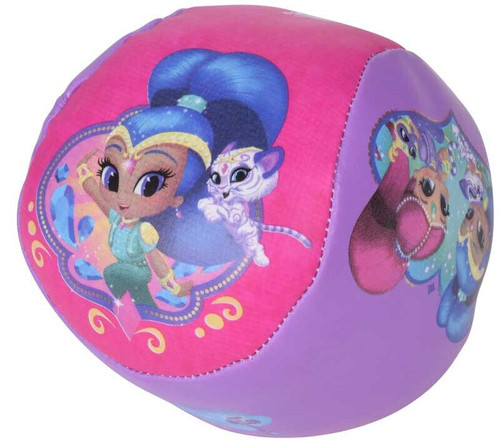 Shimmer and Shine Soft Vinyl Play Ball Pink Purple
