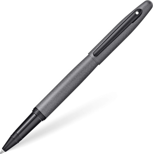 Sheaffer VFM E1942451  Gun Metal Grey Rollerball Pen with Click off Lid