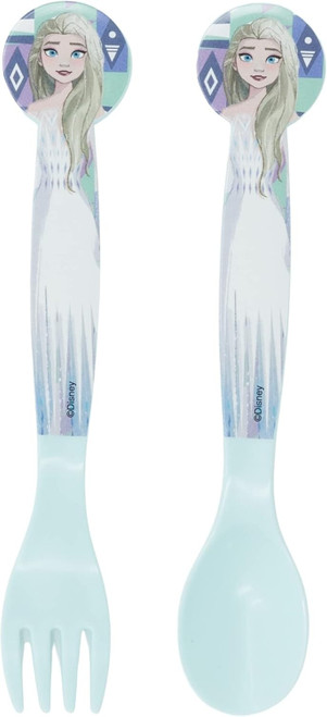 Disney Frozen Cutlery Set Spoon and Fork Featuring Elsa