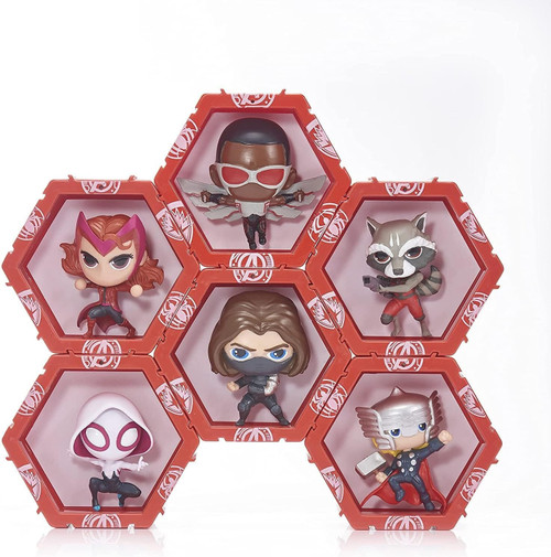 WOW! PODS Avengers Collection Vision and Scarlet Witch Superhero Light-Up Heads WOW! PODS Avengers Collection Vision and Scarlet Witch Superhero Light-Up Heads