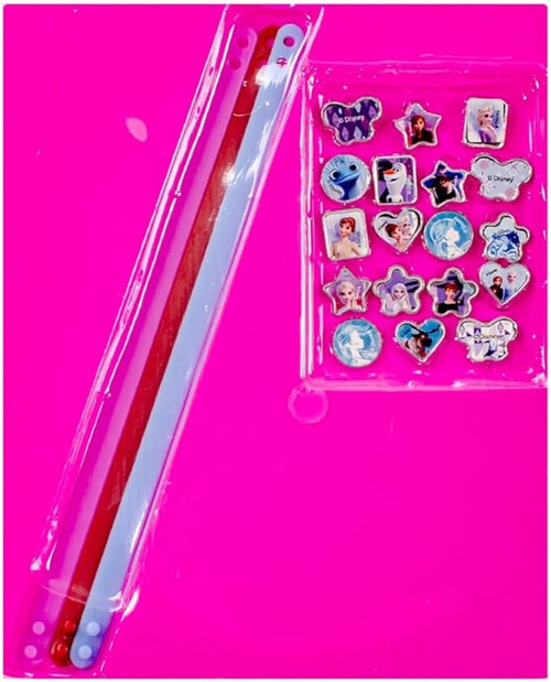 Disney Frozen 21 Piece Jewellery Set with 3 Bracelets and 18 Charms Disney Frozen 21 Piece Jewellery Set with 3 Bracelets and 18 Charms