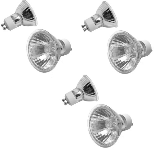 GU10 Halogen Spotlight Bulbs 40w 300Lm Dimmable 2800k (6 Pack)