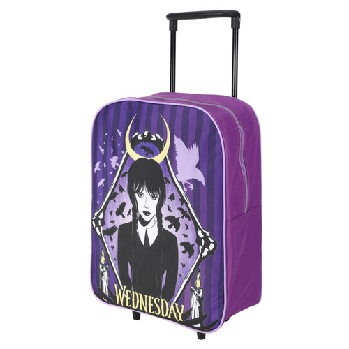 Wednesday Trolley Bag with Extendable Handle and Wheels