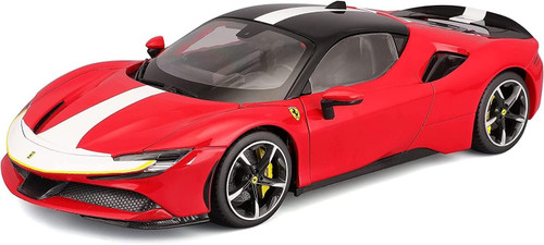 Bburago Ferrari Signature SF90 STRADALE Super Car 1:18 Scale Incredible Detail