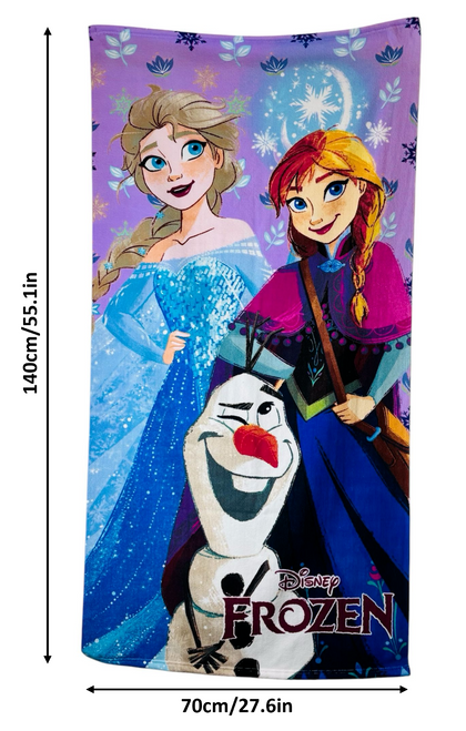 Disney Frozen Microfibre Beach Towel with Anna, Elsa and Olaf Disney Frozen Microfibre Beach Towel with Anna, Elsa and Olaf