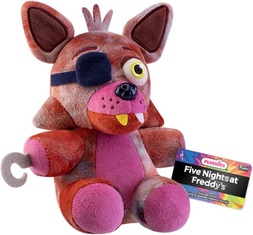 Funko Plush Five Nights At Freddy's (FNAF) Tie Dye Foxy 17.5cm Plush