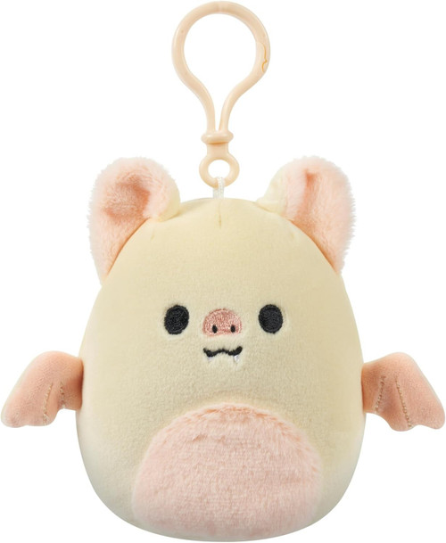 Squishmallows 3.5 Inch Clip-On Plush Cream Bat (Meghan) Squishmallows 3.5 Inch Clip-On Plush Cream Bat (Meghan)