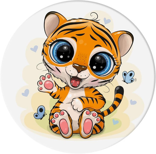 PopSockets PopGrip Extendable Grip for Phones Basic Happy Cat