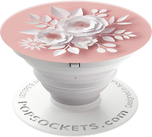 PopSockets PopGrip Extendable Grip for Phones Paper Flowers