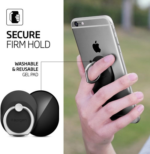 Spigen Style Ring Cell Phone Ring Phone Grip/Stand/Holder for All Phones Tablets