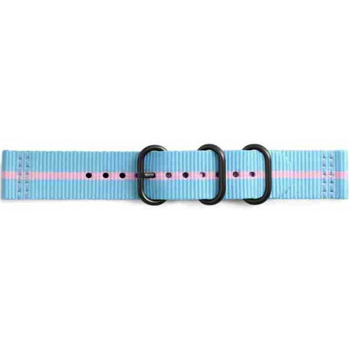 Official Samsung Gear Sport R600 Premium Nato Strap Blue / Pink