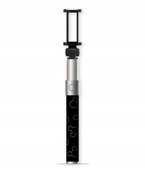Disney Mickey Mouse Wireless Selfie Stick Black and Silver