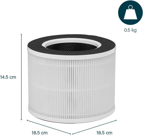 Princess 3 in 1 H13 Air Filter, Suitable for Princess Smart Air Purifier HEPA