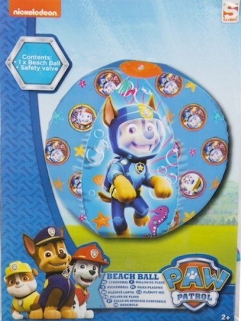 Paw Patrol Inflatable Beach Ball 45cm