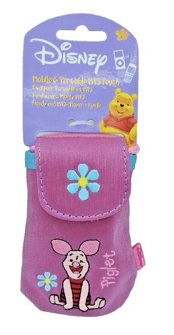 Winnie the Pooh Piglet Mobile and Portable MP3 Pouch