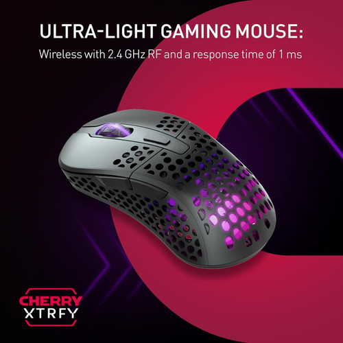 Xtrfy M4 Wireless, Cordless Ultra-Light Gaming Mouse, Optimised Esports, 2.4 Ghz Xtrfy M4 Wireless, Cordless Ultra-Light Gaming Mouse, Optimised Esports, 2.4 Ghz
