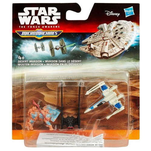 Star Wars Miniature Micro Machines 3 In A Pack - Desert Invasion