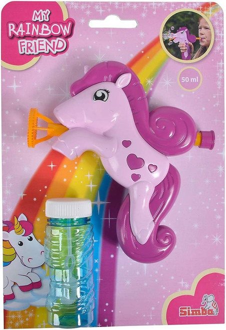 Simba Bubble Fun Unicorn Soap Bubbles Multi-Coloured Bubble Blower