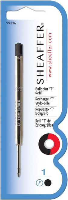 Sheaffer 99336 "T" Style Ballpoint Refill - Black Sheaffer 99336 "T" Style Ballpoint Refill - Black