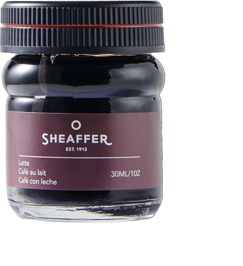 Sheaffer 30ml 'Latte' Brown Fountain Pen Ink Sheaffer 30ml 'Latte' Brown Fountain Pen Ink