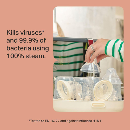 Tommee Tippee Microwave Steam Steriliser for Baby Bottles, Soothers and Others Tommee Tippee Microwave Steam Steriliser for Baby Bottles, Soothers and Others