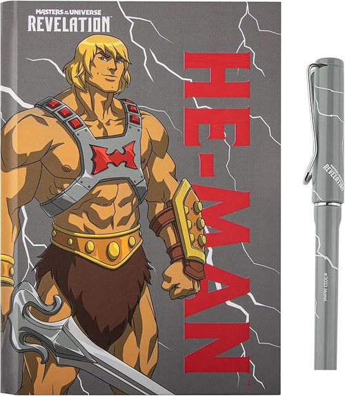 Masters of the Universe Revelations He-Man Hardback Notebook and Pen Set