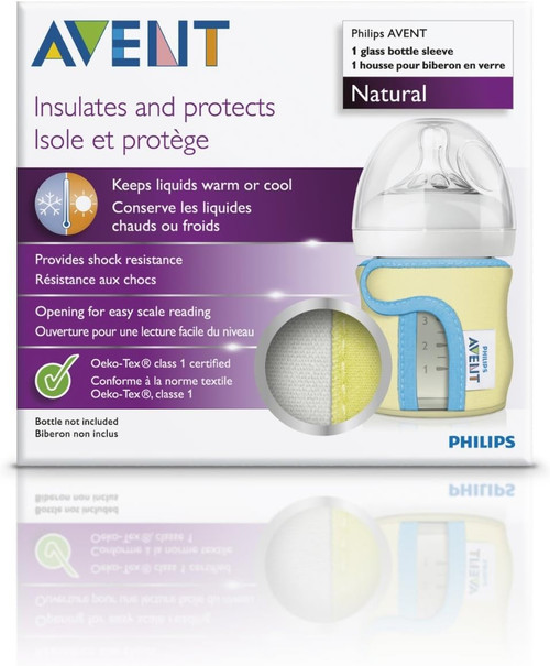 Philips Avent Glass Bottle Jacket for Bottles – for Protection and Insulation
