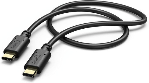 Hama Charging Cable USB-C to USB-C 1.0m Black