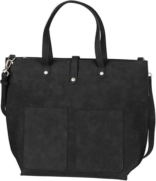 Hama Large Classy Laptop Shopper Handbag for 15.6" Laptops Black