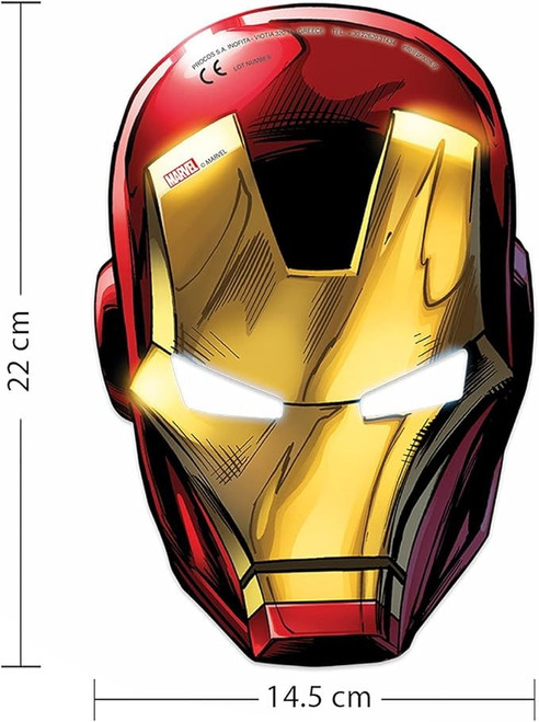 Marvel Avengers Cardboard Face Masks 4 In the Pack