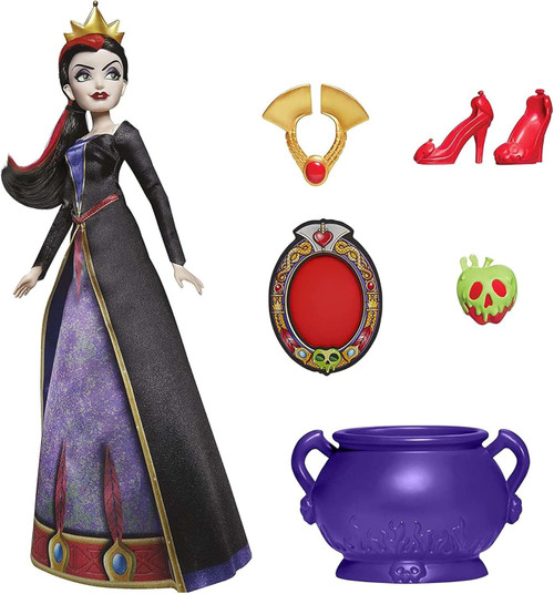 Disney Villains Evil Queen Fashion Doll, Accessories and Removable Clothes