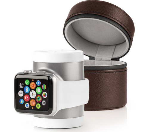 TECHLINK Recharge 1000 Apple Watch Case & Charger - White & Silver
