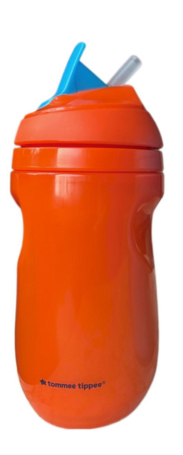Tommee Tippee Insulated Straw Cup with Soft Pop Up Straw 12m+ Twin Pack