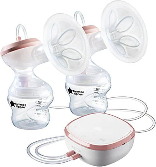 Tommee Tippee Made for Me Double Electric Breast Pump, Wireless, 9 Express Modes